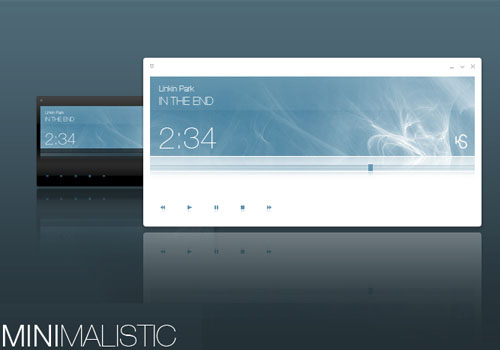 Minimalistic - Winamp skin