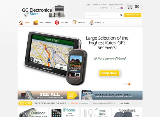 0339 09 oscommerce example gcelectronics