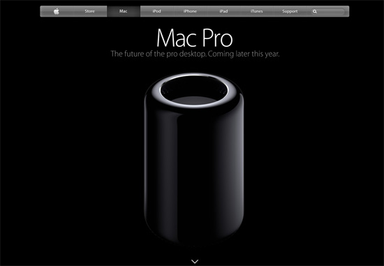 0382 19 minimalist landing page apple macpro