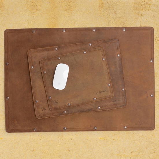 Saddleback Leather Co. Desk Pad Set