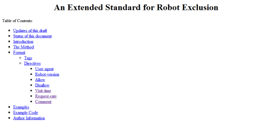 Whilst not a standard, there is an extension for robots.txt which has mainstream support.