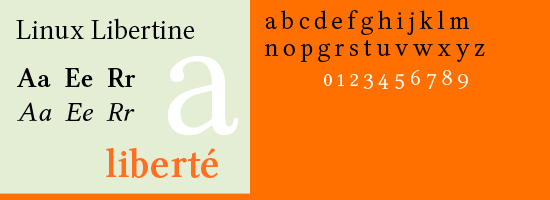 Linux Libertine and Biolinum Fonts