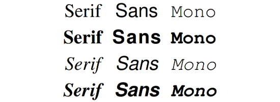 GNU Free Fonts