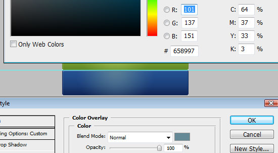 Tweaking the rollover state layer styles