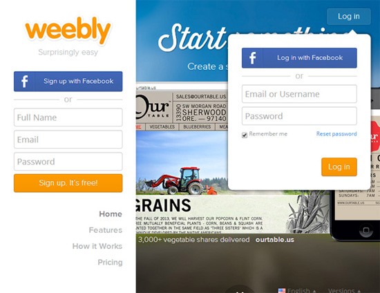 Example 9: Weebly