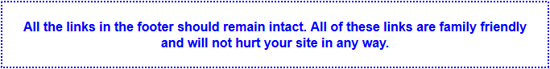 The message being displayed on all pages when a static link is removed.