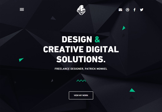 Dark web design: Patrick Monkel