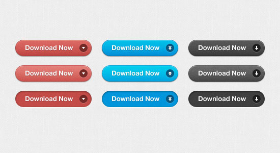 04 simple download buttons psd