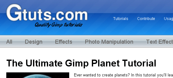 Gtuts.com - screen shot.