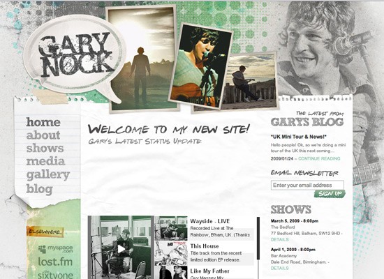 Gary Nock - screen shot.