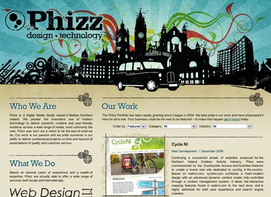 Phizz - screen shot.