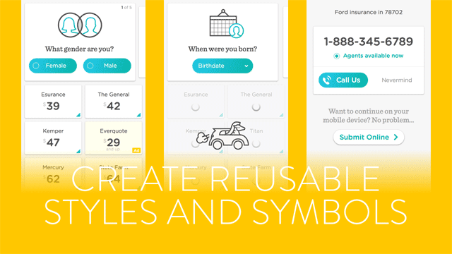 Create Reusable Styles and Symbols