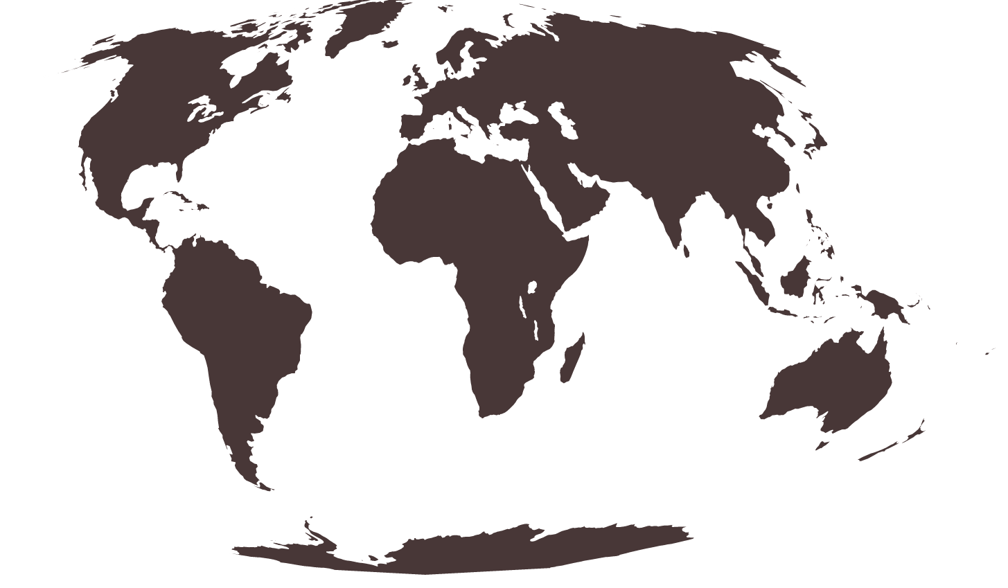 Natural Earth map projection (joined)