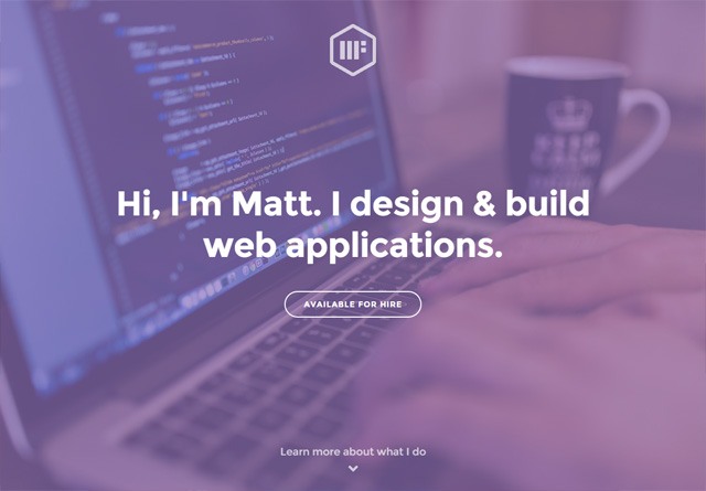 Portfolio website: Matt Farley