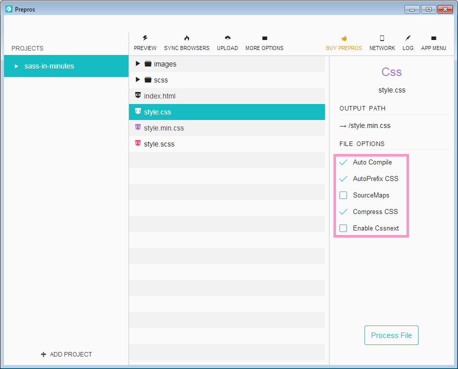 How to compress CSS