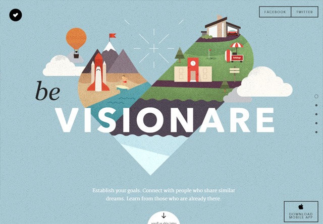 App Website: Visionare