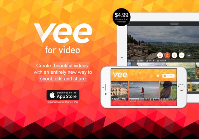 App Website: Vee for Video