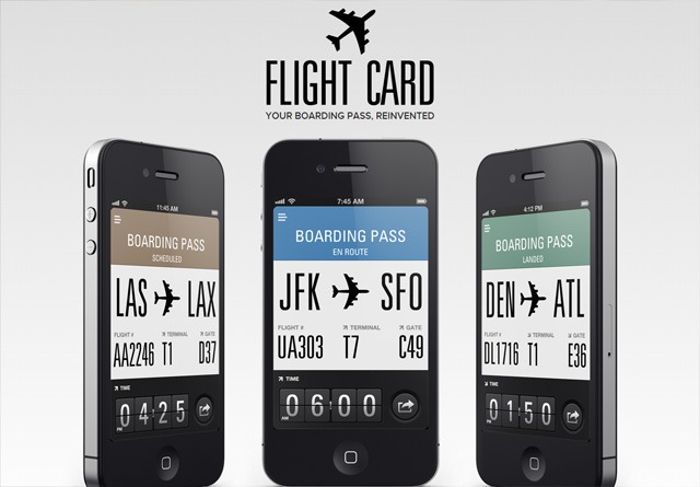 App Website: Flight Card
