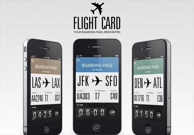 App Website: Flight Card