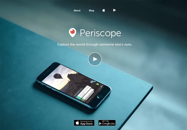 App Website: Periscope