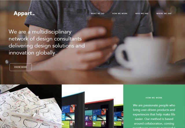 Design agency: Appart