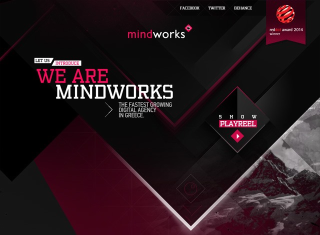 One-page website: Mindworks