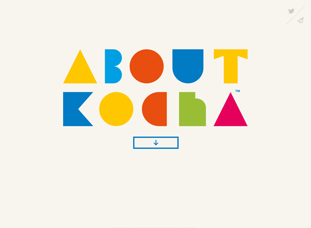 One-page website: Kocha