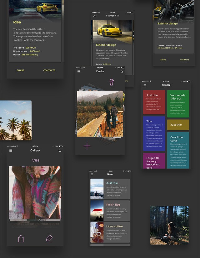 Cardzz IOS UI Kit