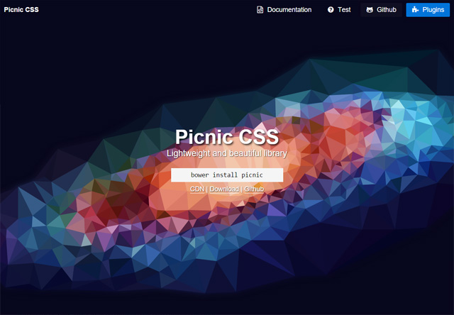 Picnic CSS