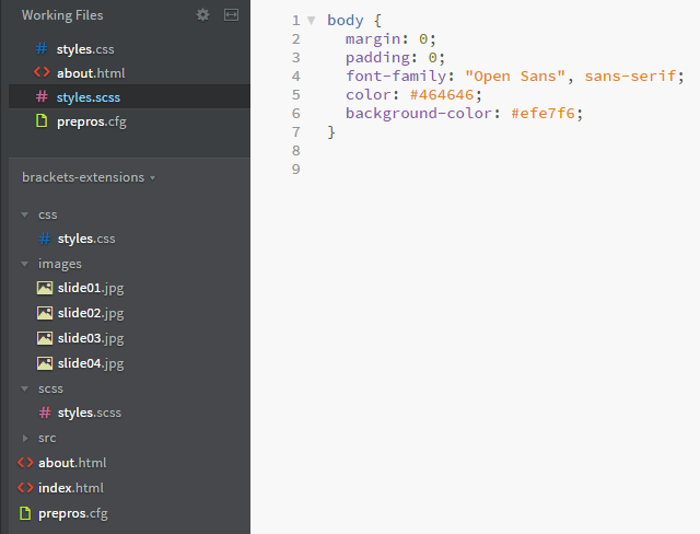 Brackets Icons