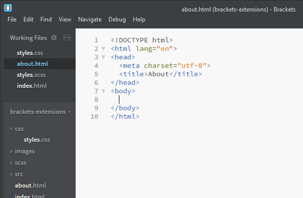 GitHub - adobe/brackets-edge-web-fonts: Edge Web Fonts extension for  Brackets. Simply unzip and drop into your Brackets extension folder to  browse and include Edge Web Fonts.