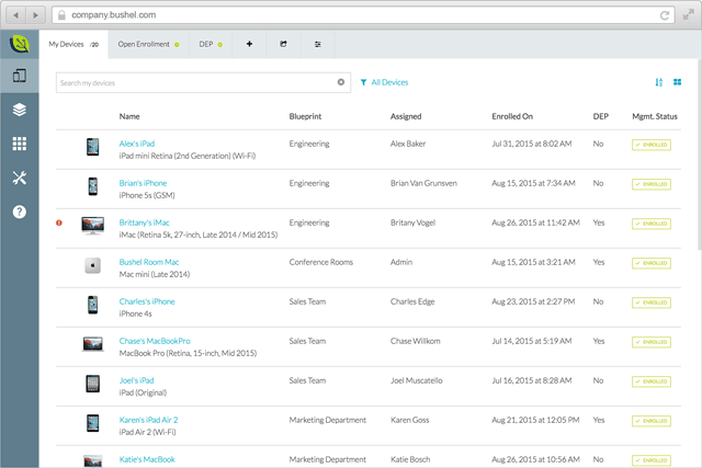 Device Inventory