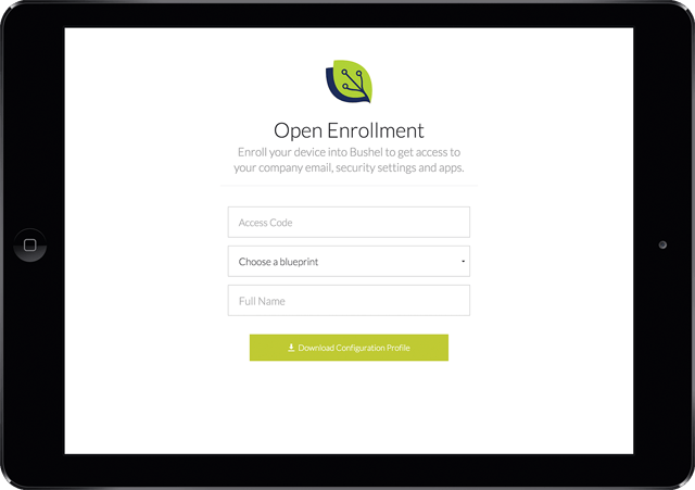 Open Enrollment download page