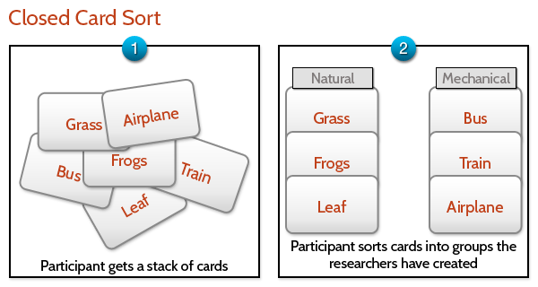 Closed Card Sorting