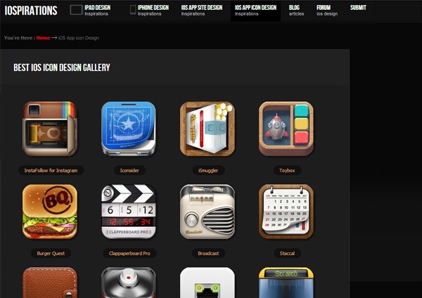 iOS App Icon Designs (iOSpirations)