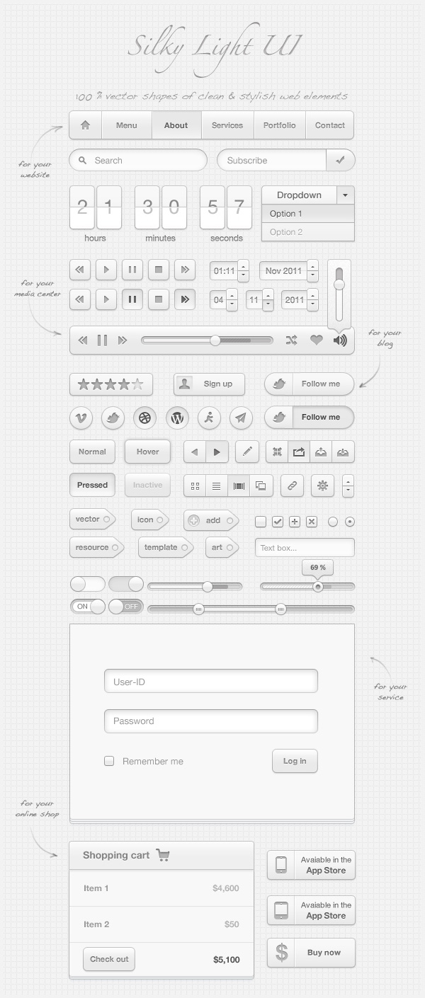 Silky Light UI