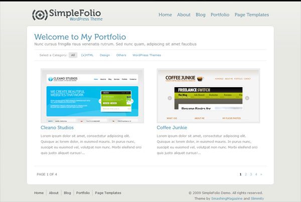 SimpleFolio