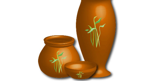 Drawing a Vase in Illustrator - preview.