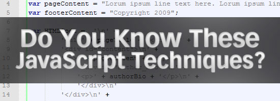 6 Advanced JavaScript Techniques You Should Know