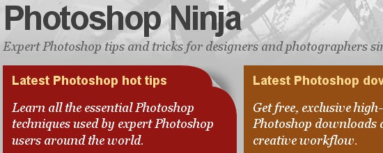 Photoshop Ninja - screen shot.