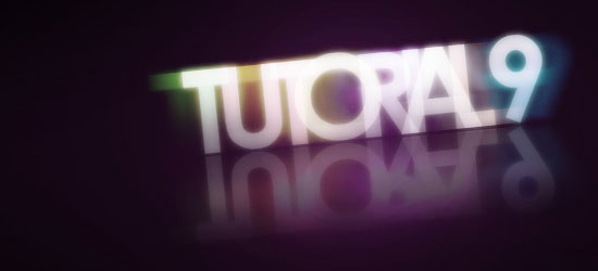 Colorful Glowing Text Effect - screen shot.