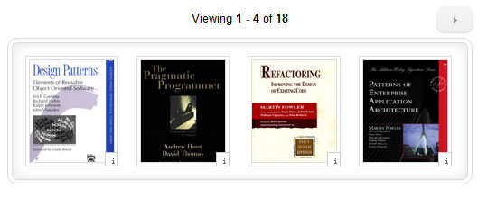 Create an Amazon Books Widget with jQuery and XML screen shot.