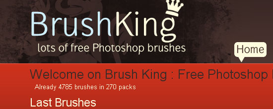 Brushking - screen shot.