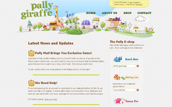 pallygiraffe.com