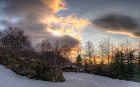 Ruins in Twilight