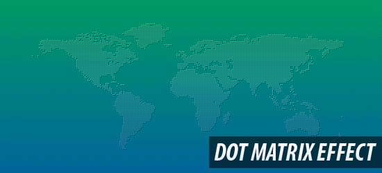 Dot Matrix Effect