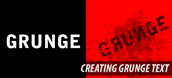 Creating Grunge Text Using Adobe Fireworks