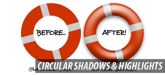 Circular Shadows & Highlights