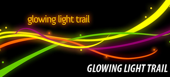 Adobe Fireworks: Glowing Light Trail