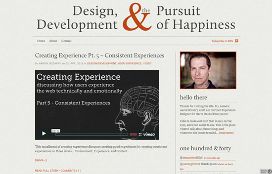 Design Development & the Pursuit of Happiness